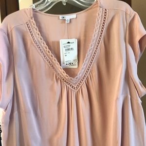 Pale pink blouse